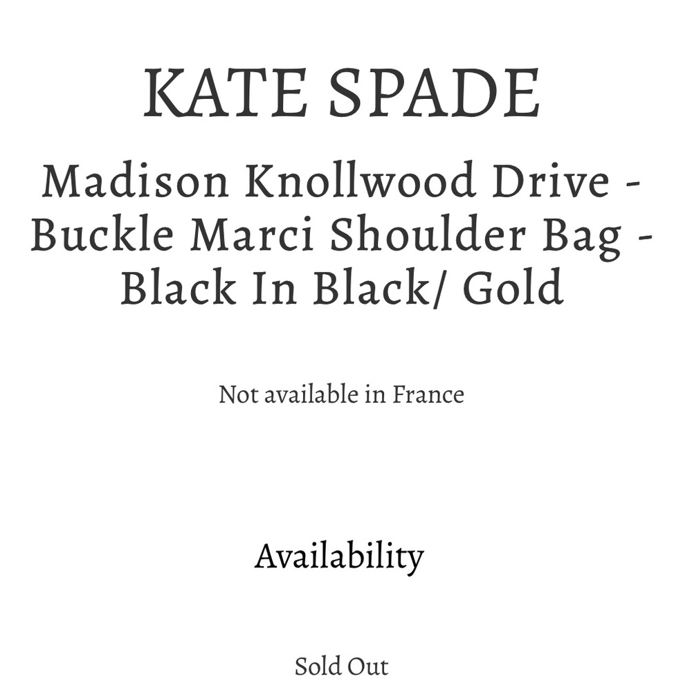 KATE SPADE | Madison Knollwood “Marci” | PURE LUXE - Picture 12 of 16